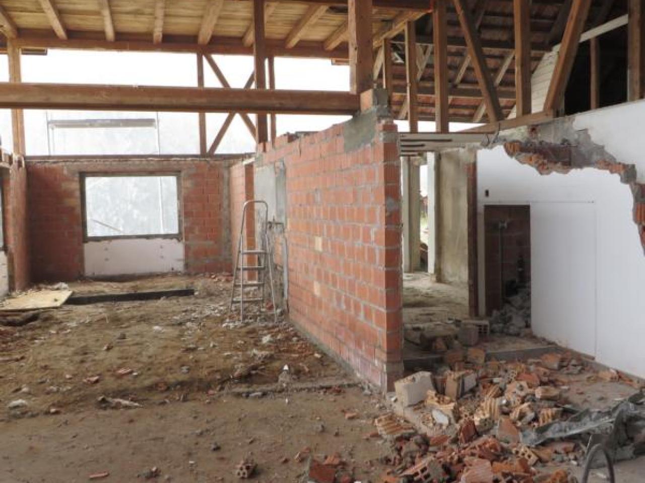 Abbruch Bauernhaus